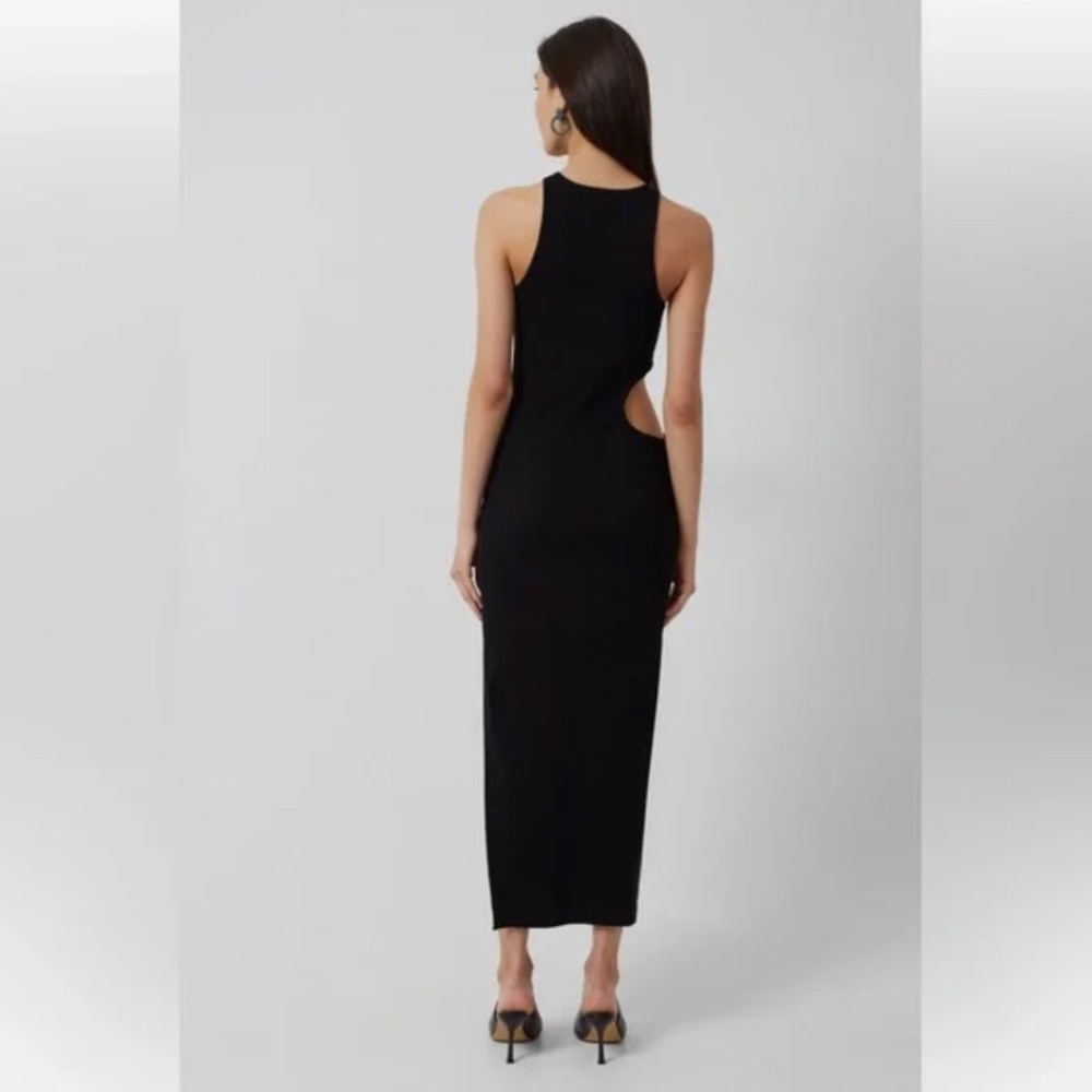 Rasha Ribbed Jersey Cutout Maxi Dress by French Connection - Picture 2 of 11